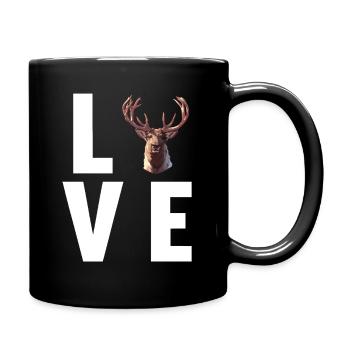 Renne Renne - Mug uni - noir - Droite