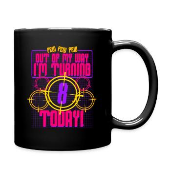 Laser Tag 8 Anniversaire - Mug uni - noir - Droite