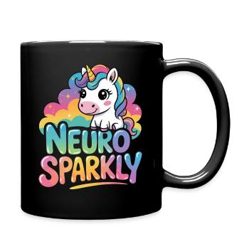 Neuro Sparkly - Full Colour Mug - black - Right