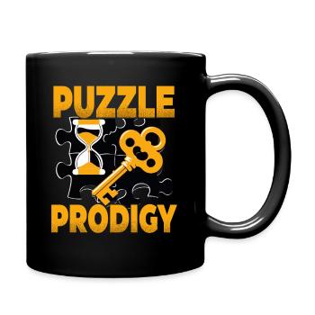 Escape Room - Tasse einfarbig - Schwarz - Rechts