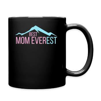 Best Mom Ever Mama Mother's Day Mount Everest - Full Colour Mug - black - Right