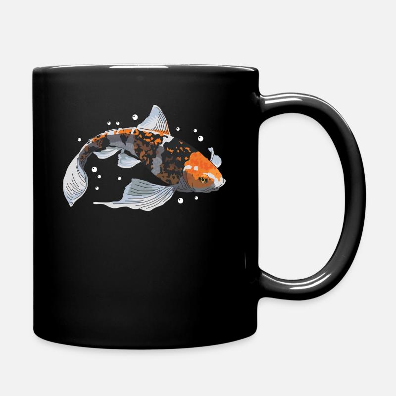 Poisson Koi Koi Nishikigoi Cadeau - Mug uni - noir