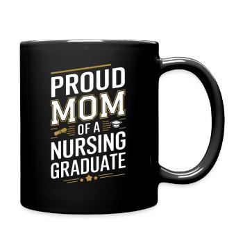 Fière maman de l’aidant - Mug uni - noir - Droite
