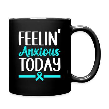 Trouble anxieux Trouble anxieux - Mug uni - noir - Droite