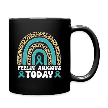Trouble anxieux Trouble anxieux - Mug uni - noir - Droite