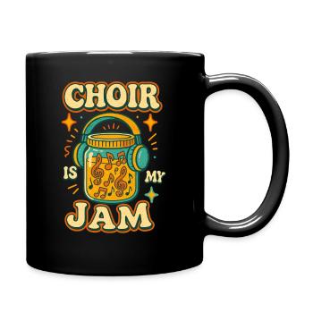 Das Chormitglied High School College Vocal - Tasse einfarbig - Schwarz - Rechts