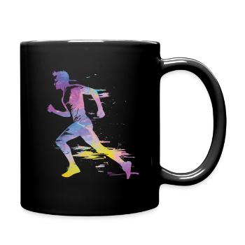 Sprinter Colorsplash Sprintender Sprint - Tasse einfarbig - Schwarz - Rechts