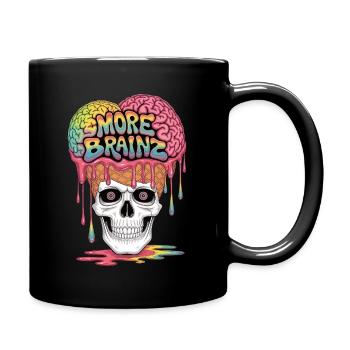 Zombie Cream Madness - Full Colour Mug - black - Right
