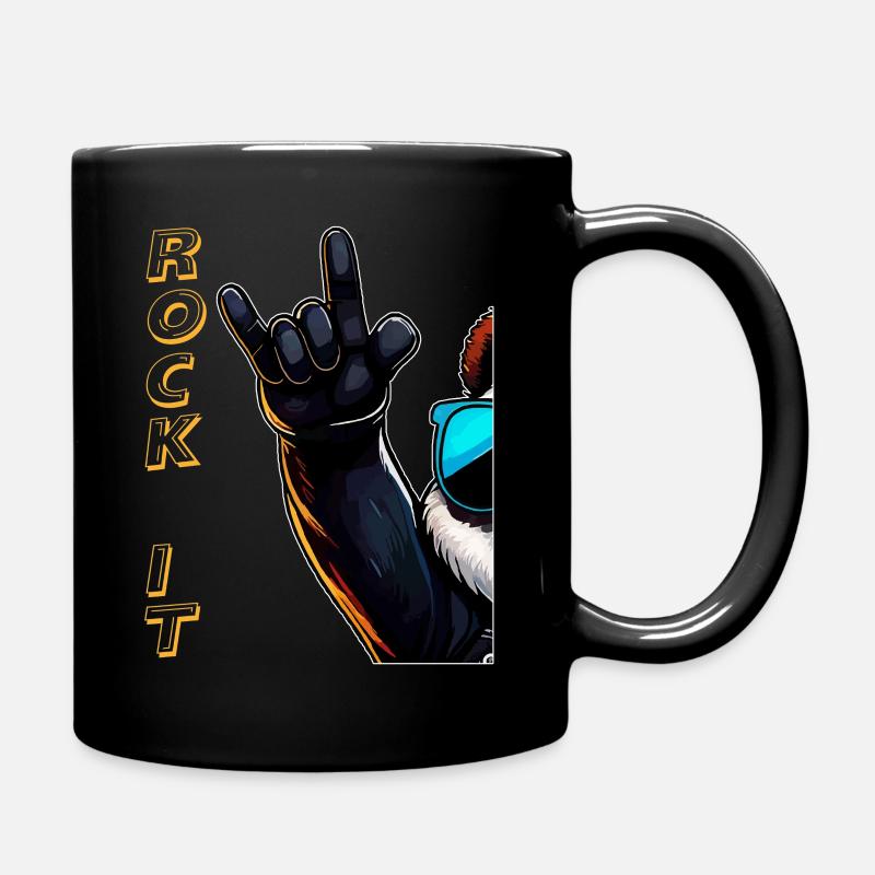 ROCK IT - Tasse einfarbig - Schwarz