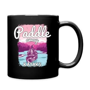 Kayak - Mug uni - noir - Droite