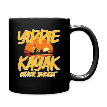 Kayak - Mug uni - noir - Droite