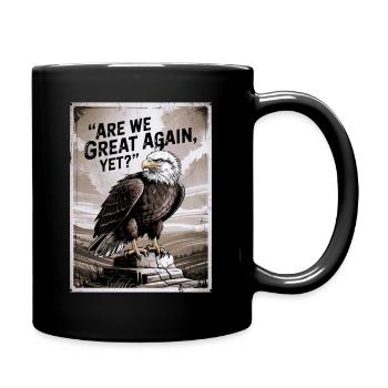 Are We Great Again, Yet? - Full Colour Mug - black - Right