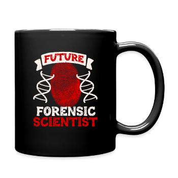 Criminalistique, Criminalistique, Criminologie - Mug uni - noir - Droite