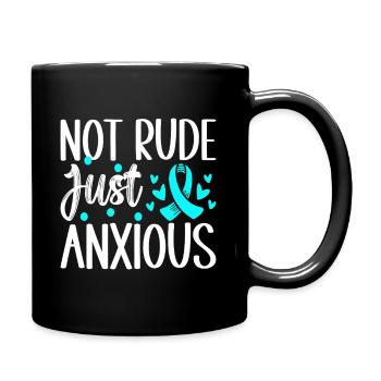 Trouble anxieux Trouble anxieux - Mug uni - noir - Droite