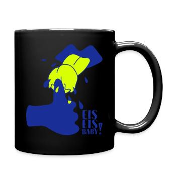 Eis, Baby! - Tasse einfarbig - Schwarz - Rechts