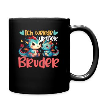 Annoncer la progéniture | Je vais être un grand frère en 2026 - Mug uni - noir - Droite