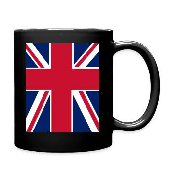 God Bless the UK - Full Colour Mug - black - Right