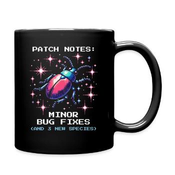 Mise à jour Espèces Entomologie Entomologie Pixel Gaming Nerd - Mug uni - noir - Droite