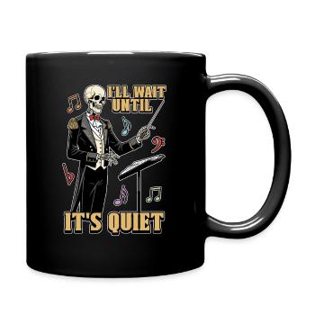 Music Director I'll Wait Until It's Choir Director - Full Colour Mug - black - Right
