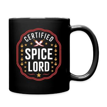 Poivron rouge Chili Amateur de nourriture épicée - Mug uni - noir - Droite