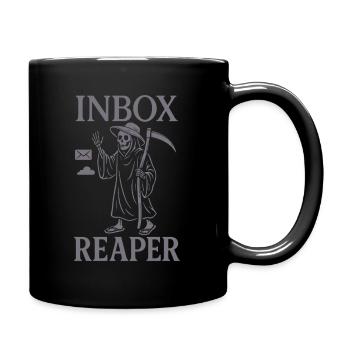 From vacation mode from the Queen Vacation office - Full Colour Mug - black - Right
