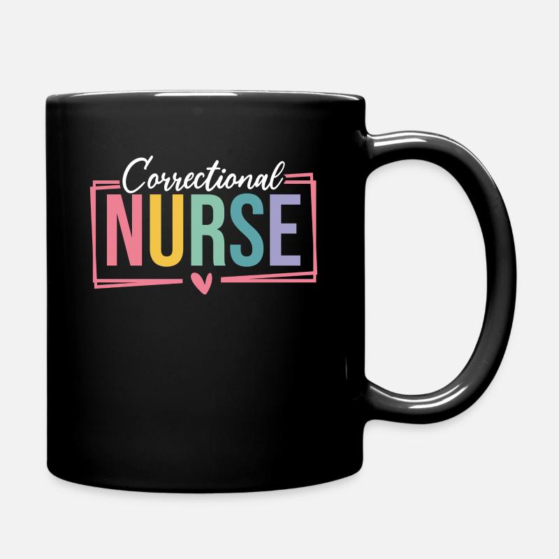 Krankenschwester im Gefängnis Krankenschwester im Gefängnis - Tasse einfarbig - Schwarz