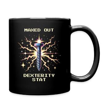 Dextérité Mécanique de précision maximale Dextérité - Mug uni - noir - Droite