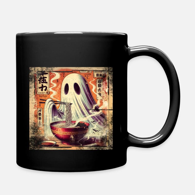 Ramen Geist Grunge Poster Style - Tasse einfarbig - Schwarz