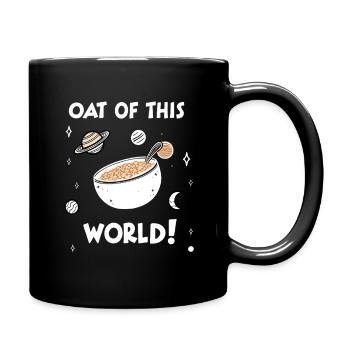Overnight Oats Müsli Cereals Best of the World - Tasse einfarbig - Schwarz - Rechts