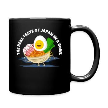 The Real Taste of Japan Ramen Bowl - Tasse einfarbig - Schwarz - Rechts