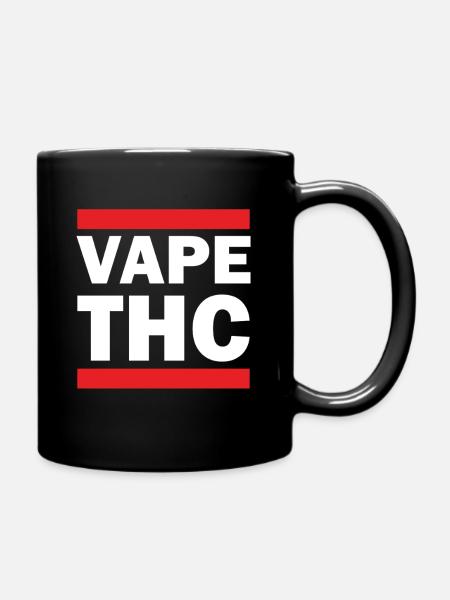 Vape THC White - Tasse einfarbig - Schwarz