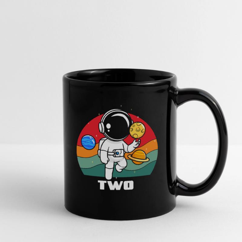 Astronaut adventure in space for two Full Colour Mug