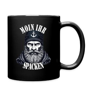 Frison orientale Mer du Nord Seaman Moin Ur Spacken - Mug uni - noir - Droite