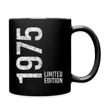 50ème Anniversaire Homme Femme 50 Ans 1975 Décoration Drôle - Mug uni - noir - Droite