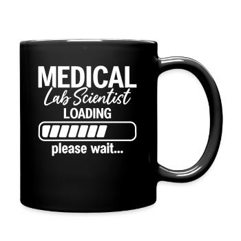 Scientifique de laboratoire Loading MLS CLS Future Medical - Mug uni - noir - Droite