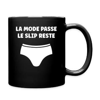 Slip - Mug uni - noir - Droite