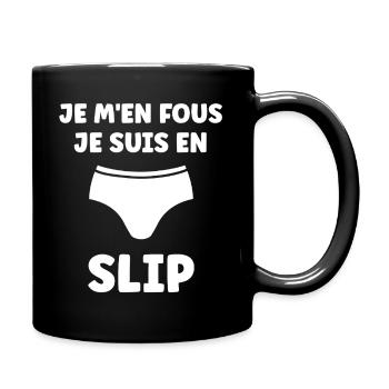 Slip - Mug uni - noir - Droite