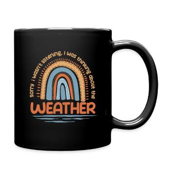 Meteorologist Weather Forecaster - Full Colour Mug - black - Right