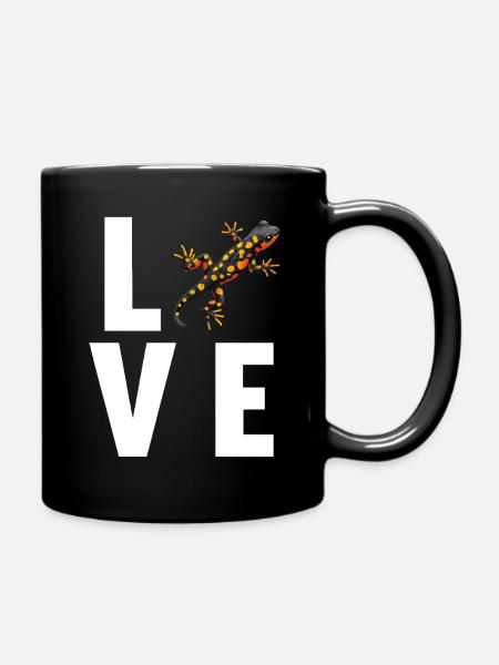 Salamanders Salamander - Tasse einfarbig - Schwarz