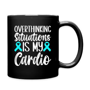 Trouble anxieux Trouble anxieux - Mug uni - noir - Droite