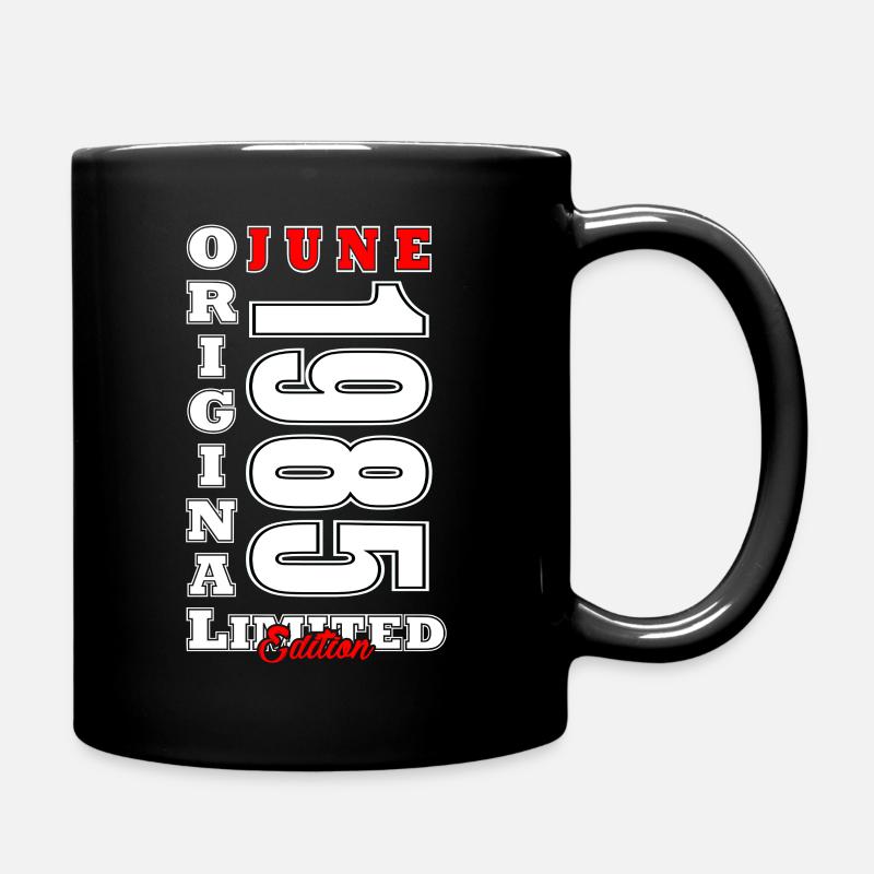 Juni 1985 Limited Edition Perfectly Aged 1985 Juni - Tasse einfarbig - Schwarz