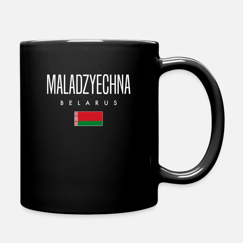 Maladzyechna Belarus Weißrussland - Tasse einfarbig - Schwarz