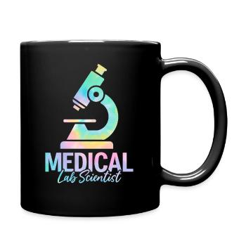 Scientifique de laboratoire médical Tie Dye Scientifique de laboratoire MLS - Mug uni - noir - Droite