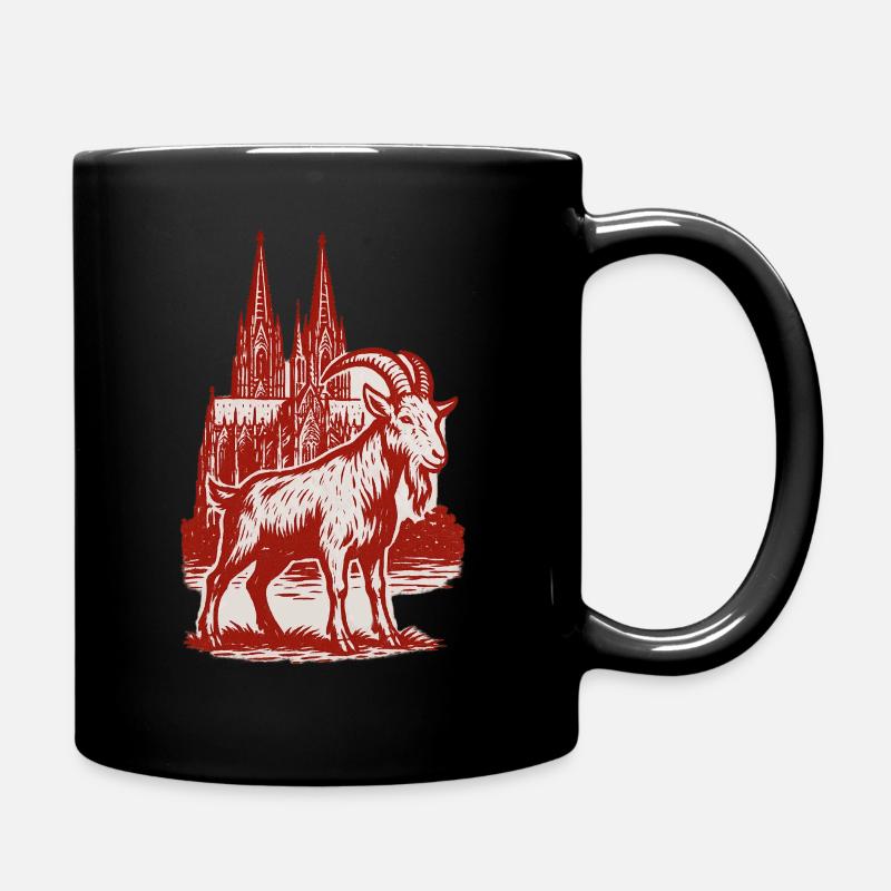 Cologne Geissbock - Full Colour Mug - black