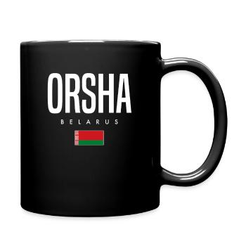 Orsha, Belarus, Belarus - Full Colour Mug - black - Right