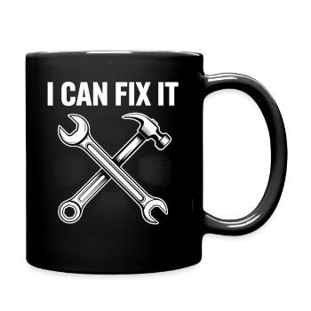 Chemise de puissance d’amélioration de l’habitat - Mug uni - noir - Droite