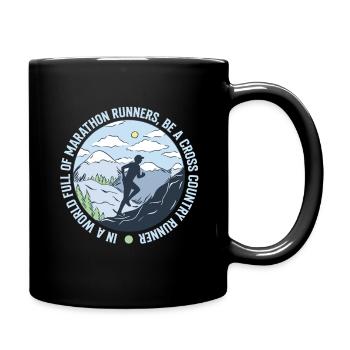 XC Course à pied Cross Country - Mug uni - noir - Droite
