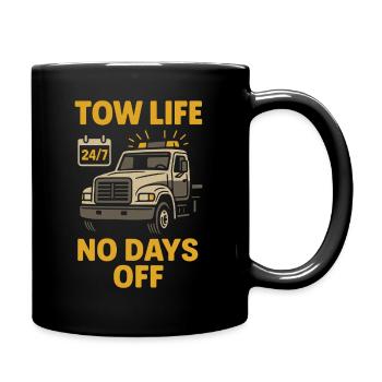 Dépanneuse Pride Diesel Life - Mug uni - noir - Droite