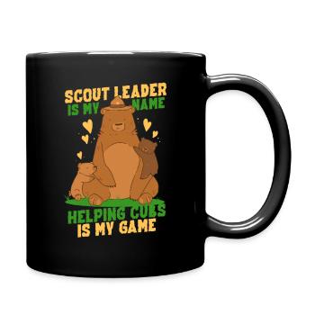 Scout Guide Scout Scout Group - Full Colour Mug - black - Right