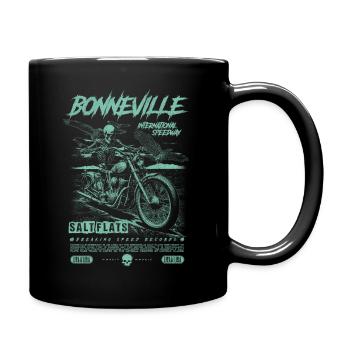 Bonneville Salt Flats Moto Vintage Biker - Mug uni - noir - Droite